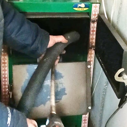 Чистка котла в Запорожье